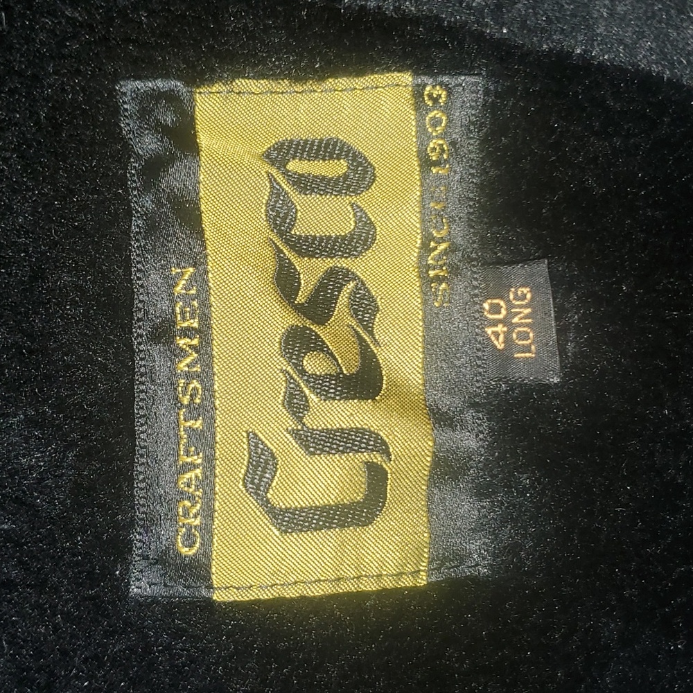 Vintage 1960's Cresco Craftsman Gray Wool Black F… - image 5